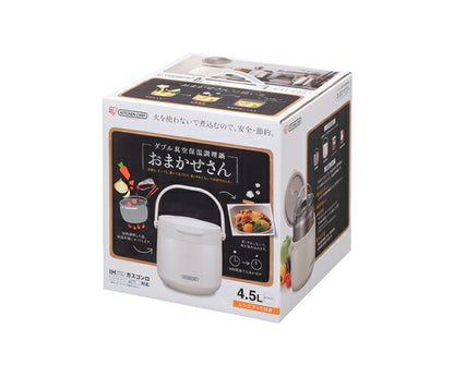 アイリスオーヤマ ダブル真空保温調理鍋 おまかせさん RWP-N45 IRIS OYAMA(代引不可)