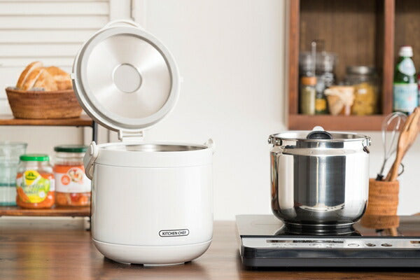 アイリスオーヤマ ダブル真空保温調理鍋 おまかせさん RWP-N45 IRIS OYAMA(代引不可)