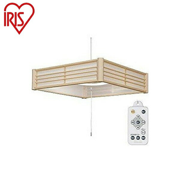 アイリスオーヤマ 和風ペンダントライト メタルサーキットシリーズ 12畳調色 籠目 PLM12DL-KG 和風LEDペンダントライト ~12畳/調色・調光 IRIS OYAMA(代引不可)