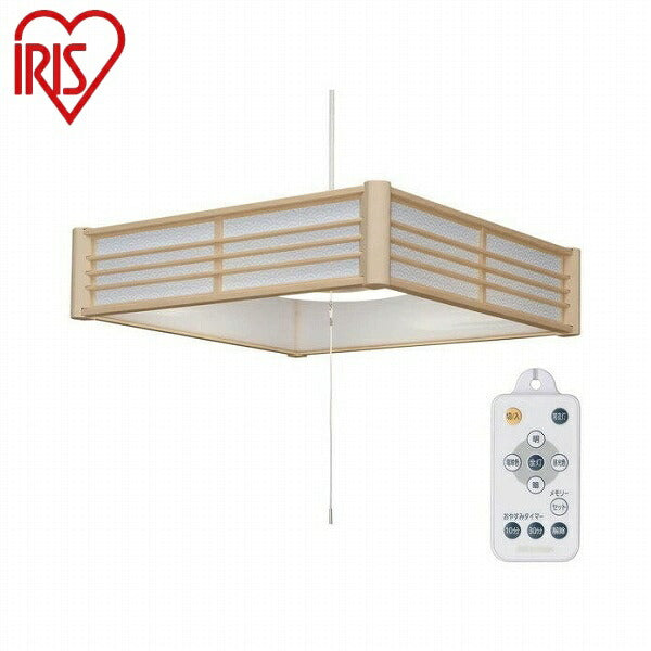 アイリスオーヤマ 和風ペンダントライト メタルサーキットシリーズ 8畳調色 青海波 PLM8DL-SK 青海波 メタルサーキットシリーズ 和風LEDペンダントライト ~8畳/調色・調光 リモコン付き IRIS OYAMA(代引不可)