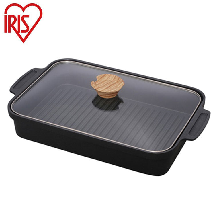 アイリスオーヤマ スキレットコートグリルパン SKL-G IRIS OYAMA キッチン 調理用品 キッチンツール(代引不可)