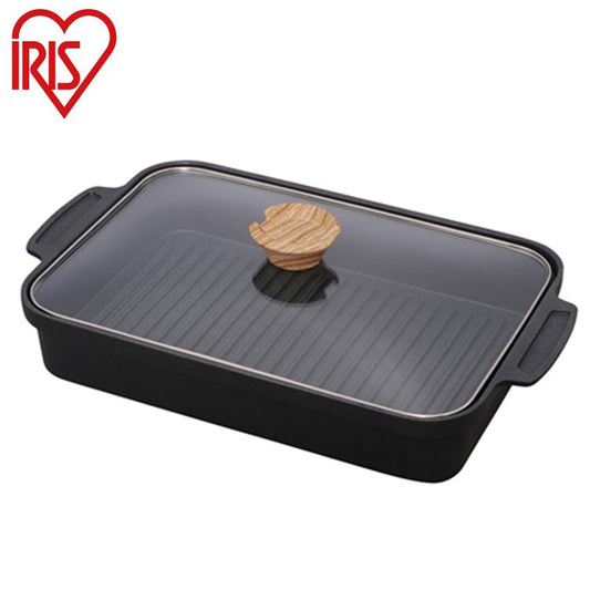 アイリスオーヤマ スキレットコートグリルパン SKL-G IRIS OYAMA キッチン 調理用品 キッチンツール(代引不可)