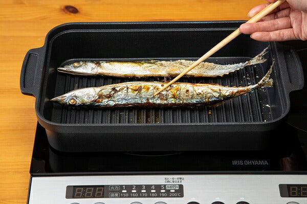 アイリスオーヤマ スキレットコートグリルパン SKL-G IRIS OYAMA キッチン 調理用品 キッチンツール(代引不可)