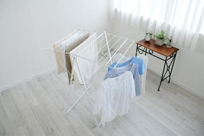 アイリスオーヤマ 物干しスタンド ナチュラル物干しバタフライタイプ NRMH-800F IRIS OYAMA(代引不可)