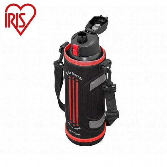 アイリスオーヤマ ステンレスケータイボトル ダイレクトボトル DB-1500 レッド IRIS OHYAMA(代引不可)