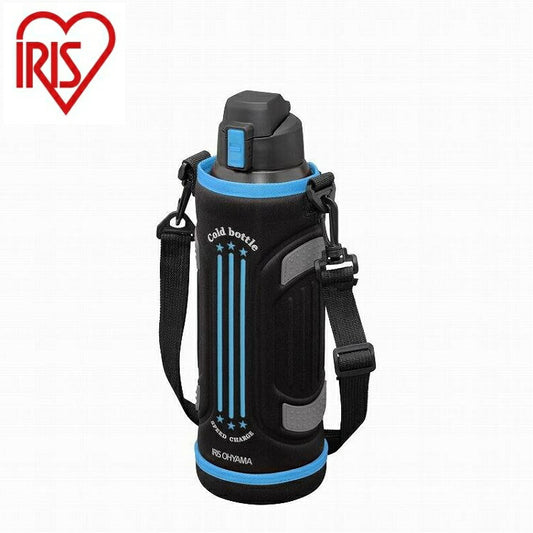 アイリスオーヤマ ステンレスケータイボトル ダイレクトボトル DB-1500 ブルー IRIS OHYAMA(代引不可)