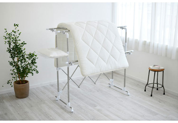 アイリスオーヤマ 組み立て簡単たっぷり物干し KTM-2018R 折りたたみ 伸縮 室内 物干し 布団干し ふとん干し 物干しスタンド IRIS OHYAMA(代引不可)