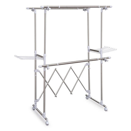 アイリスオーヤマ 組み立て簡単たっぷり物干し KTM-2018R 折りたたみ 伸縮 室内 物干し 布団干し ふとん干し 物干しスタンド IRIS OHYAMA(代引不可)