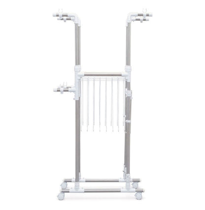 アイリスオーヤマ 組み立て簡単たっぷり物干し KTM-2018R 折りたたみ 伸縮 室内 物干し 布団干し ふとん干し 物干しスタンド IRIS OHYAMA(代引不可)