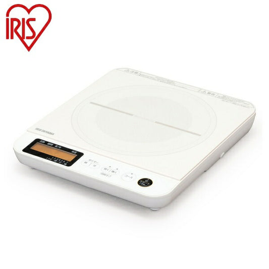アイリスオーヤマ IHコンロ 1400W 液晶付き IHC-T71-W ホワイト 卓上IHコンロ 1400W 液晶付き 新生活 IRIS OYAMA(代引不可)