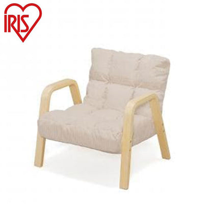 アイリスオーヤマ ウッドアームチェア リクライニングチェア Sサイズ 肘付き 座椅子 高座椅子 パーソナルチェア WAC-S IRIS OYAMA(代引不可)