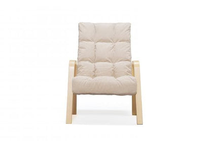 アイリスオーヤマ ウッドアームチェア リクライニングチェア 肘付き コーデュロイ 椅子 イス WAC-M パーソナルチェア 1人掛け リビングチェア おしゃれ(代引不可)