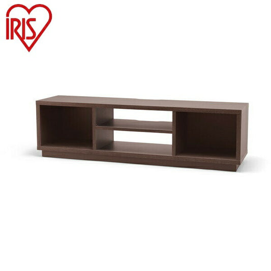 アイリスオーヤマ オープンテレビ台 スタンダードタイプ OTS-150S-WN テレビ台 TV台 ローボード スタンダード 150cm 棚 茶色 ブラウン 収納 65型 65V 新生活 IRIS OYAMA(代引不可)