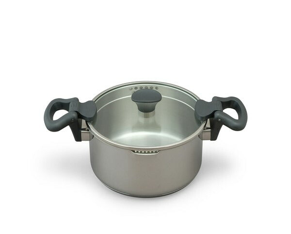 アイリスオーヤマ ステンレスシリーズ 湯切り鍋両手20cm ガラスふた付 SP-PY20 IRIS OYAMA キッチン 調理用品 キッチンツール(代引不可)