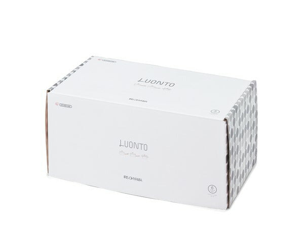 アイリスオーヤマ フライパン・鍋 6点セット 木目調ハンドル 可愛い かわいい おしゃれ ルオント フライパン・なべ 6点セット LUO-SE6W IRIS OYAMA(代引不可)