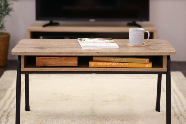 テーブル ローテーブル 収納付き センターテーブル テレビ台 おしゃれ アイアンウッドIWCT-800 コンパクト おしゃれ ローテーブル 新生活 コンパクト HIROBIROシリーズ(代引不可)