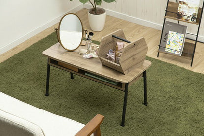 テーブル ローテーブル 収納付き センターテーブル テレビ台 おしゃれ アイアンウッドIWCT-800 コンパクト おしゃれ ローテーブル 新生活 コンパクト HIROBIROシリーズ(代引不可)