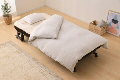 アイリスオーヤマ 折りたたみ電動リクライニングベッド 電動ベッド 折りたたみベッド OTB-FDN IRIS OYAMA(代引不可)