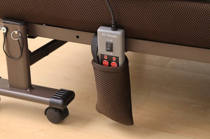 アイリスオーヤマ 折りたたみ電動リクライニングベッド 電動ベッド 折りたたみベッド OTB-FDN IRIS OYAMA(代引不可)