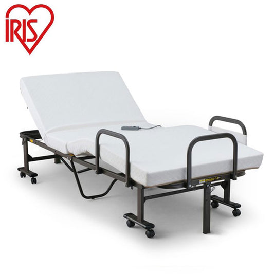 アイリスオーヤマ 折りたたみ電動リクライニングベッド 電動ベッド 折りたたみベッド OTB-BDH IRIS OYAMA(代引不可)