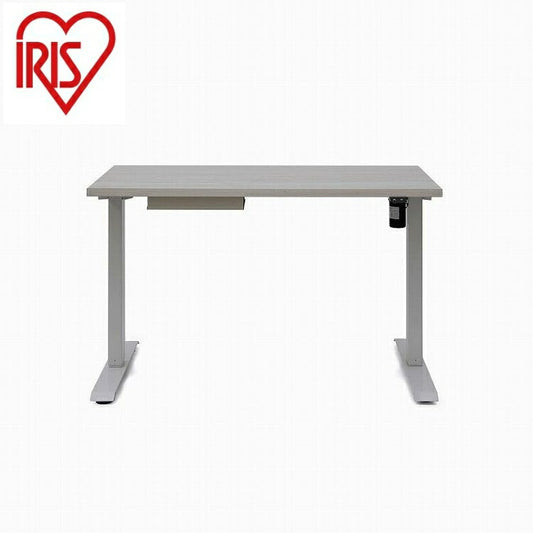 アイリスオーヤマ 電動昇降テーブル DST-1200 ホワイト IRIS OHYAMA(代引不可)