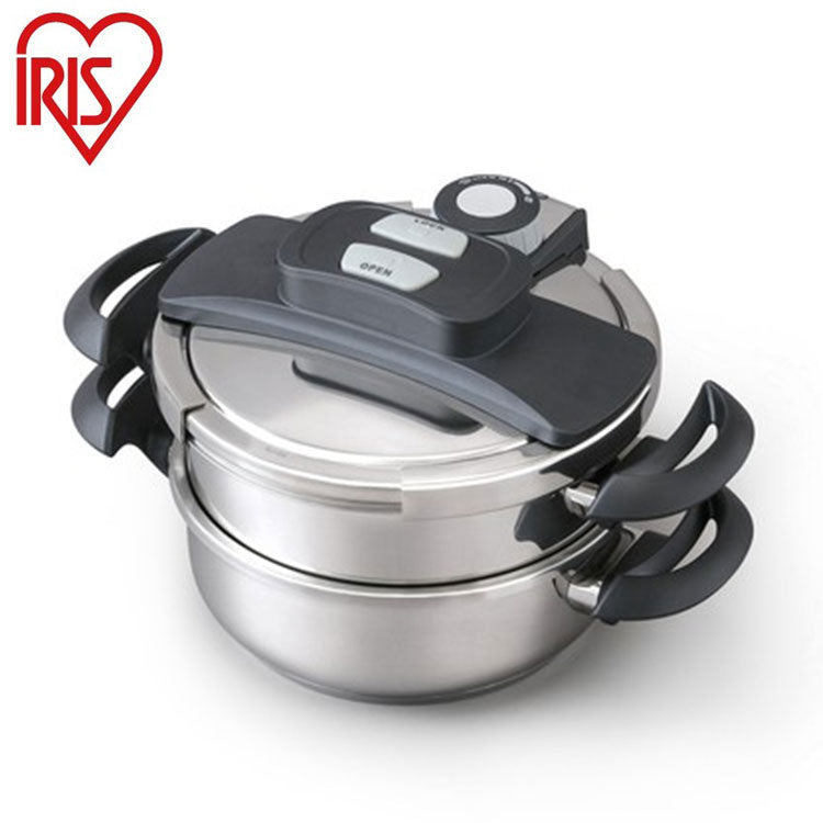 アイリスオーヤマ 両手圧力鍋5点セット RAN-SE5 IRIS OYAMA キッチン 調理用品 キッチンツール(代引不可)