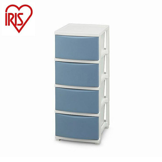 アイリスオーヤマ スリムチェスト CLN-324 ブルー/ホワイト IRIS OHYAMA(代引不可)