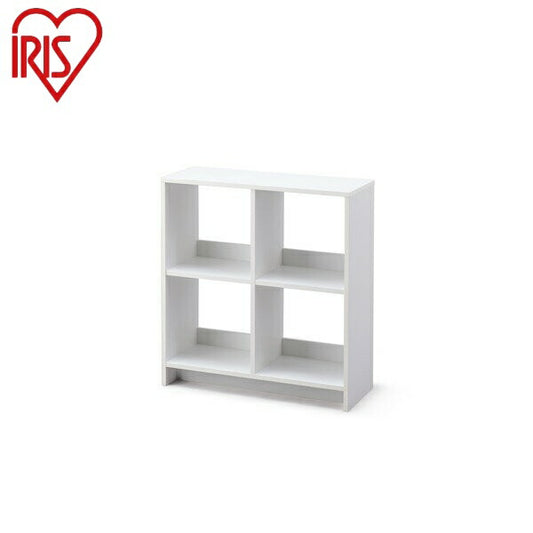 アイリスオーヤマ ウッドオープンシェルフ WOS-4 ウォームホワイト ウッドオープンシェルフ IRIS OYAMA(代引不可)