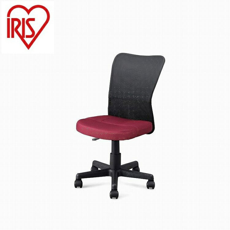 アイリスオーヤマ メッシュバックチェア OFC-MB ブラック IRIS OHYAMA(代引不可)