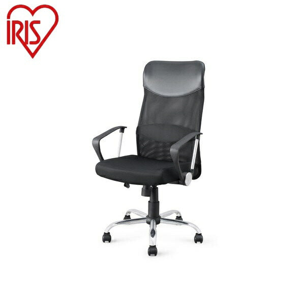 アイリスオーヤマ メッシュバックチェア ハイバック OFC-MBH ブラック メッシュバックチェア ハイバック ブラック IRIS OYAMA(代引不可)