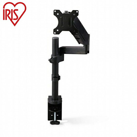 アイリスオーヤマ ディスプレイアーム DA-5065 ブラック ディスプレイアーム IRIS OYAMA(代引不可)