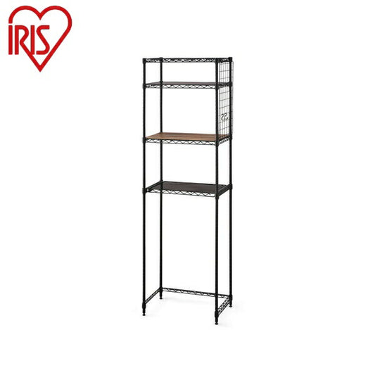 アイリスオーヤマ カラーメタルラック ペール上ラック ハイタイプ CMM-PRH5518 ブラック カラーメタルラック ペール上ラック ハイタイプ ブラック IRIS OYAMA(代引不可)