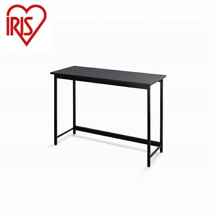 アイリスオーヤマ ベーシックデスク1000×400 BDK-1040 ブラック/ブラック IRIS OHYAMA(代引不可)