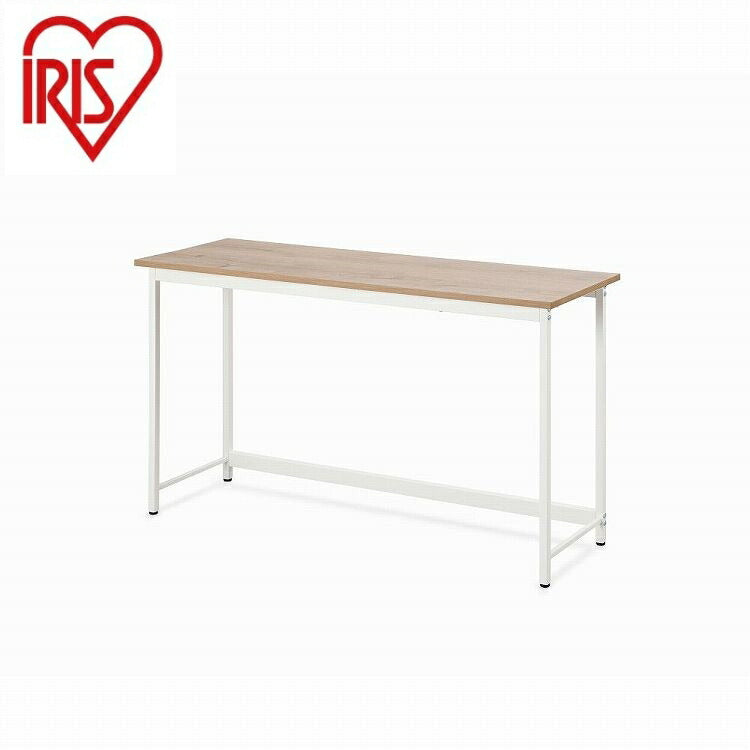 アイリスオーヤマ ベーシックデスク1200×400 BDK-1240 ライトナチュラル/ホワイト IRIS OHYAMA(代引不可)