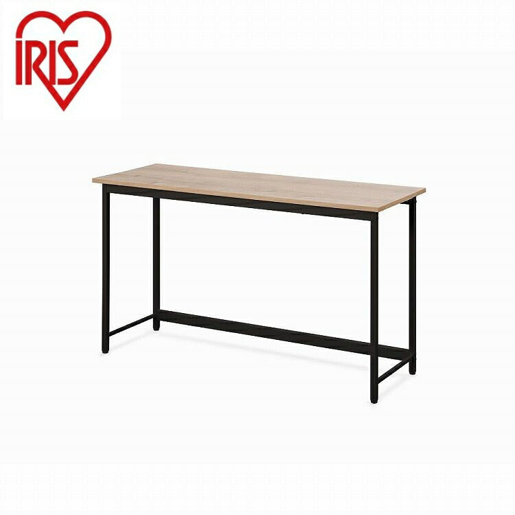 アイリスオーヤマ ベーシックデスク1200×400 BDK-1240 ライトナチュラル/ブラック IRIS OHYAMA(代引不可)