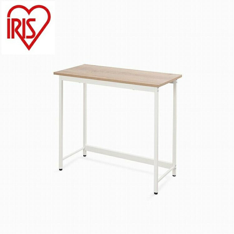 アイリスオーヤマ ベーシックデスク800×400 BDK-8040 ライトナチュラル/ホワイト IRIS OHYAMA(代引不可)