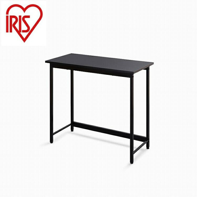 アイリスオーヤマ ベーシックデスク800×400 BDK-8040 ブラック/ブラック IRIS OHYAMA(代引不可)