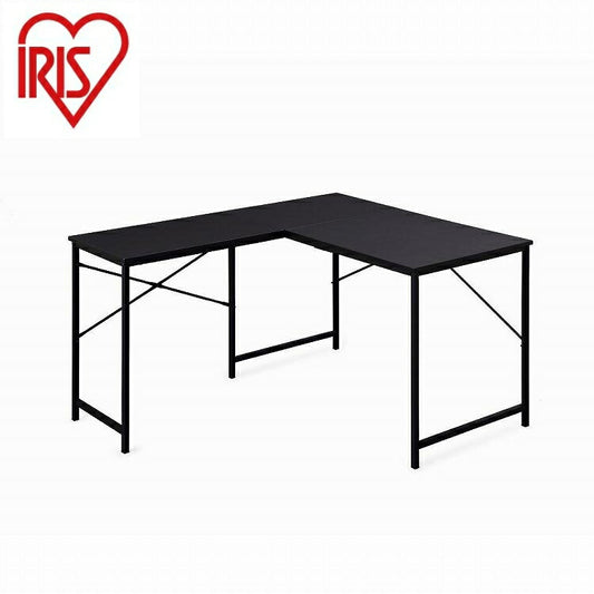 アイリスオーヤマ L型デスク LDK-1311 ブラック/ブラック IRIS OHYAMA(代引不可)