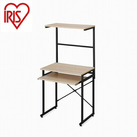アイリスオーヤマ タワーデスク TDK-6042 ライトナチュラル/ブラック IRIS OHYAMA(代引不可)