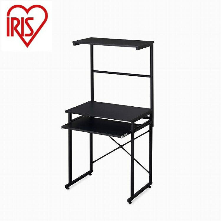 アイリスオーヤマ タワーデスク TDK-6042 ブラック/ブラック IRIS OHYAMA(代引不可)