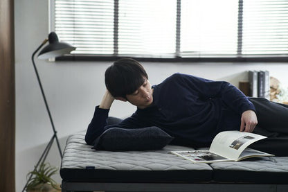 アイリスオーヤマ マットレス 厚さ6cm 三つ折り 折りたたみ シングル MEN'SAiry エアリーマットレス AMEN60-S IRIS OYAMA(代引不可)