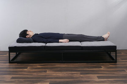 アイリスオーヤマ マットレス 厚さ9cm 三つ折り 折りたたみ シングル MEN'SAiry エアリーマットレス AMEN90-S IRIS OYAMA(代引不可)