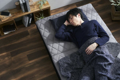 アイリスオーヤマ マットレス 厚さ9cm 三つ折り 折りたたみ シングル MEN'SAiry エアリーマットレス AMEN90-S IRIS OYAMA(代引不可)