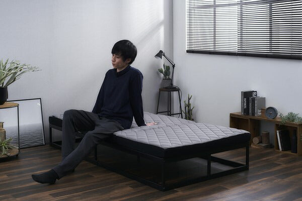 アイリスオーヤマ マットレス 厚さ9cm 三つ折り 折りたたみ シングル MEN'SAiry エアリーマットレス AMEN90-S IRIS OYAMA(代引不可)