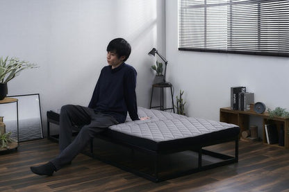 アイリスオーヤマ マットレス 厚さ9cm 三つ折り 折りたたみ シングル MEN'SAiry エアリーマットレス AMEN90-S IRIS OYAMA(代引不可)