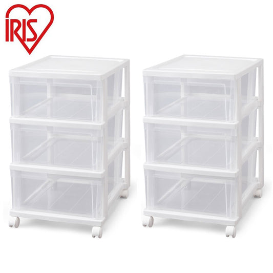 アイリスオーヤマ クローゼットチェスト 2個セット 衣装ケース 衣類収納 押し入れ収納 押入れ収納 収納ボックス NSCLZ-503×2 IRIS OYAMA(代引不可)