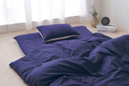 アイリスオーヤマ ふっくら布団9点セット 布団セット 寝具9点セット 掛け布団 敷き布団 枕 掛け布団カバー 敷き布団カバー 枕カバー2枚 除湿シート 収納バッグ ブルー KFS-F9S IRIS OYAMA(代引不可)