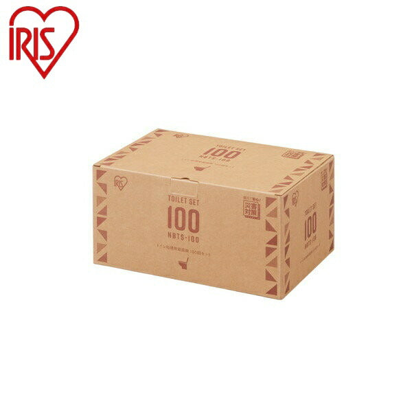 アイリスオーヤマ トイレ処理用凝固剤 100回セット NBTS-100 トイレ処理用凝固剤 100回セット IRIS OYAMA(代引不可)