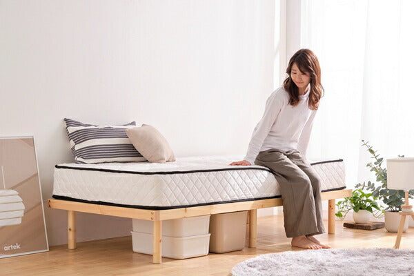 アイリスオーヤマ 高耐荷重すのこベッド 耐荷重350kg 頑丈 シングル ベッドフレーム フレームのみ HWB-S IRIS OYAMA(代引不可)