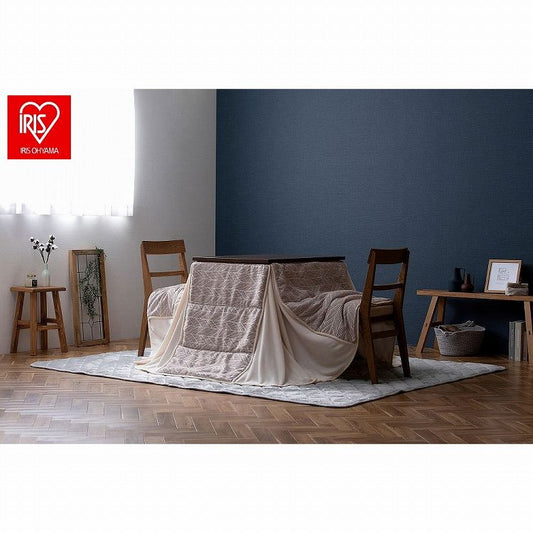 アイリスオーヤマ こたつ掛布団 KKBJ-2422 グレージュ/アイボリー IRIS OHYAMA(代引不可)